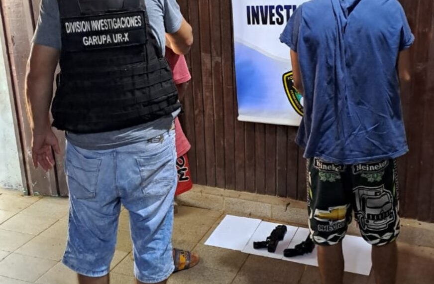 Garupá: arrestaron a dos hermanos por filmarse con un arma y subir en las redes sociales