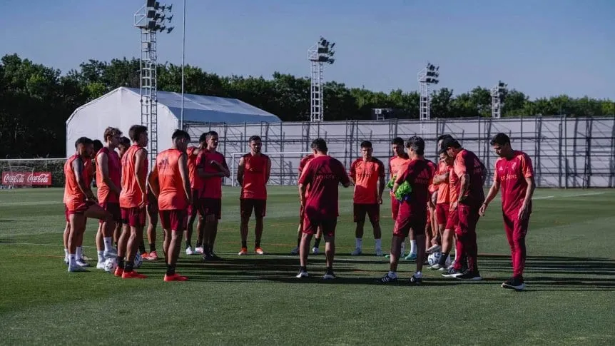 River Plate inició su pretemporada con la presencia de Enzo Pérez