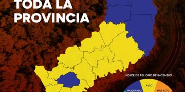 El Gobierno de Misiones advierte sobre alto riesgo de incendios en la zona sur y centro de la provincia