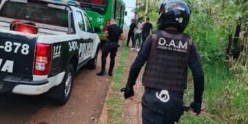 Demoraron a tres adolescentes que arrojaban piedras a colectivos