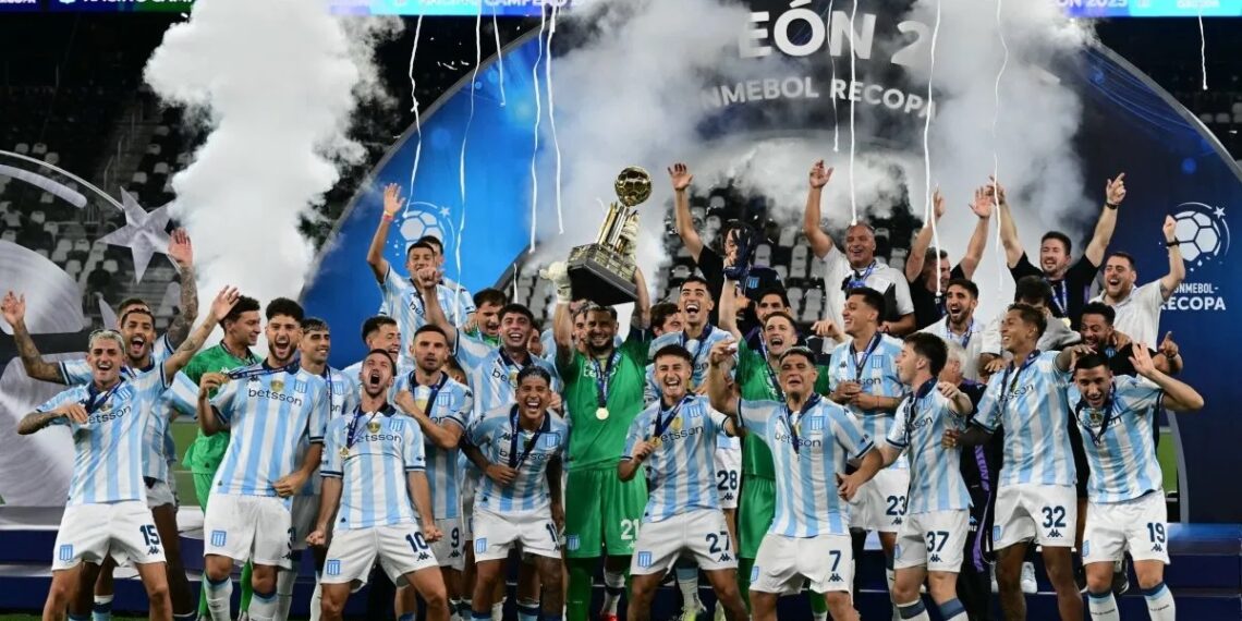 Racing venció a Botafogo en Brasil, cerró una serie con goleada y se quedó con la Recopa Sudamericana