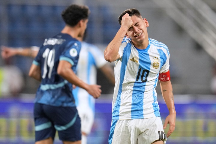 Argentina cayó 3-2 ante Paraguay y no pudo quedarse con el título en el Sudamericano Sub 20