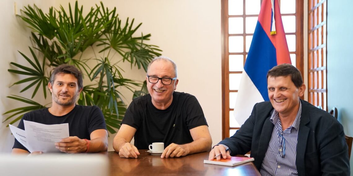 Passalacqua se reunió con autoridades del CFI para impulsar la producción y exportación de yerba mate