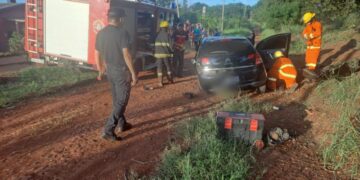 Colisión fatal en Garuhapé: cuatro fallecidos y un herido grave