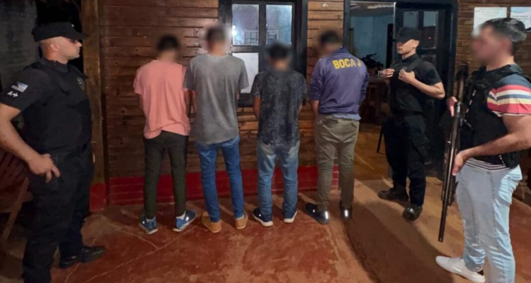 Capturan a los cuatro prófugos por el homicidio de Cristian Aguiar en Pozo Azul