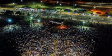 La segunda noche de la Fiesta de San José convocó a más de 35 mil personas en La Cascada de Posadas