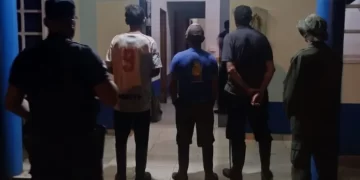 Detienen a tres cazadores furtivos armados: tenían un oso melero faenado