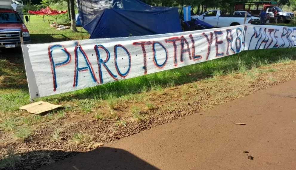 San Pedro: productores de yerba mate levantan el acampe