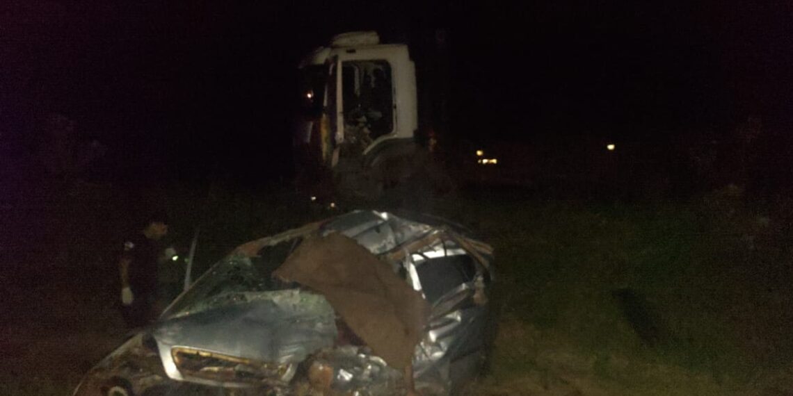 Puerto Esperanza: choque entre un auto y un camión dejó un sexagenario fallecido