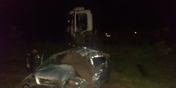 Puerto Esperanza: choque entre un auto y un camión dejó un sexagenario fallecido