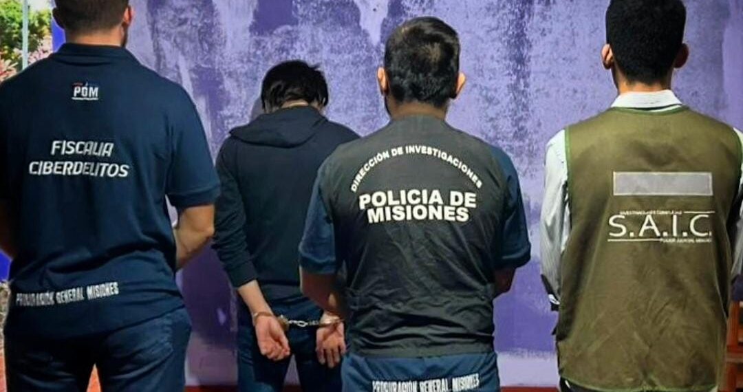 Detienen a un hombre en Miguel Lanús por presunta distribución de material de abuso infantil