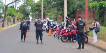 Secuestran 27 motocicletas en operativo de control policial en Posadas