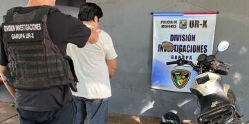 Fue detenido tras robar una moto de alquiler en Garupá