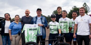 Passalacqua presenció una nueva fecha del Campeonato Argentino de Ruta 2025 en Oberá