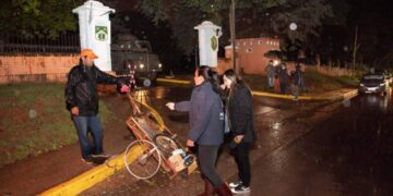 Municipalidad y Ejército Argentino desplegaron acciones solidarias en barrios posadeños afectados por el temporal
