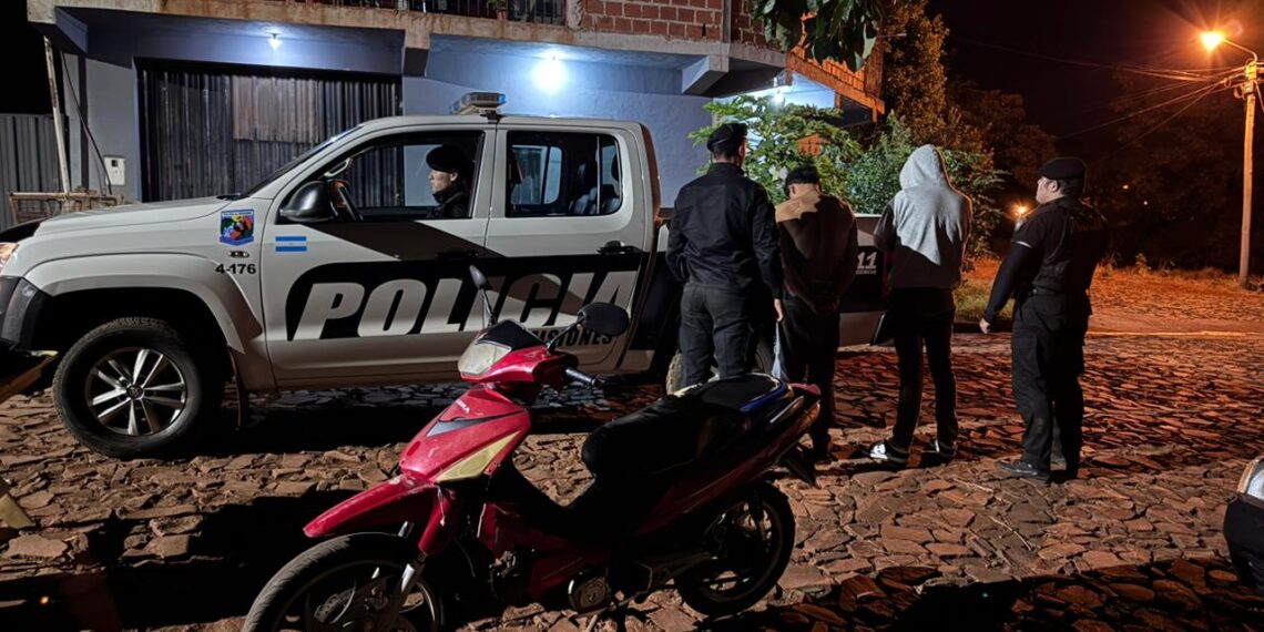Alem: detuvieron a dos hombres tras intentar huir de un control policial con marihuana