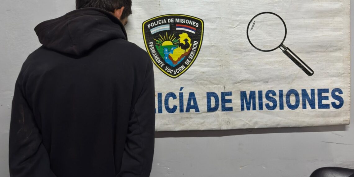 Detuvieron nuevamente a “Poco Peine” en Posadas: ahora por asaltar a una mujer con un cuchillo