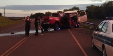 Apóstoles: un hombre falleció en un choque entre camionetas