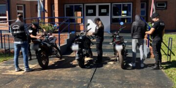 Desbaratan banda de estafadores de motos adulteradas: un detenido y tres vehículos secuestrados