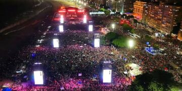 La Policía de Brasil desarticuló un intento de atentado con bomba en el show gratuito de Lady Gaga en Copacabana