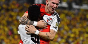 River le ganó a Barcelona de Ecuador por 3 a 2 y se acerca a la clasificación