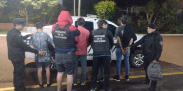 Durante la madrugada la Policía capturó a nueve delincuentes y frustró los robos