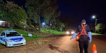Controles viales en Misiones: más de 2.100 test de alcoholemia y 20 positivos