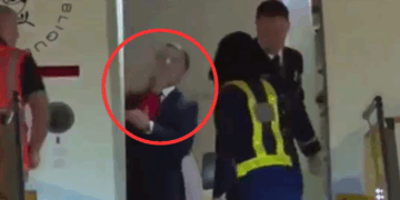 Francia: conmoción por un video en el que se ve a la primera dama abofetear a Macron