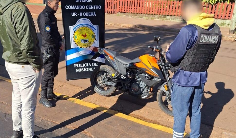Detenido tras intentar vender una moto con documentación falsa