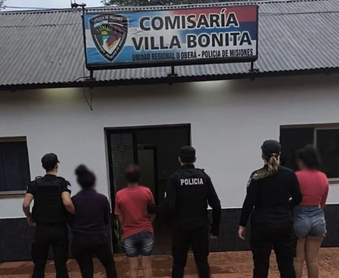 Pelea callejera terminó con dos jóvenes detenidas por lesiones y amenazas en Villa Bonita