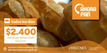 Programa «Ahora Pan»: el kilo seguirá fijo en $2.400 hasta el 15 de julio