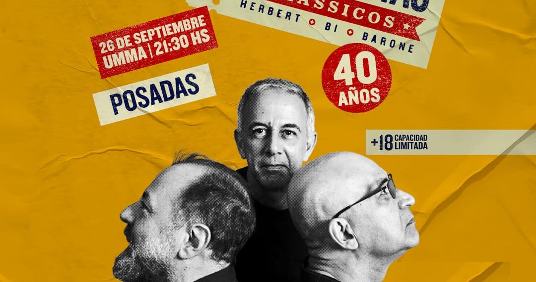 Los Paralamas visitan Misiones con sus grandes clásicos del pop rock de Brasil