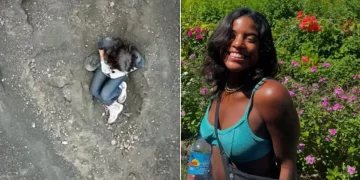 Una joven brasileña cayó dentro de un volcán activo en Indonesia y lleva tres días atrapada