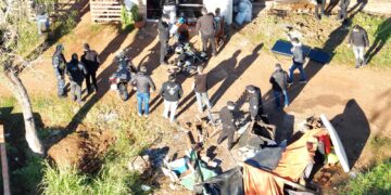 Desmantelan sistema ilegal de videovigilancia usado por bandas criminales para eludir a la Policía