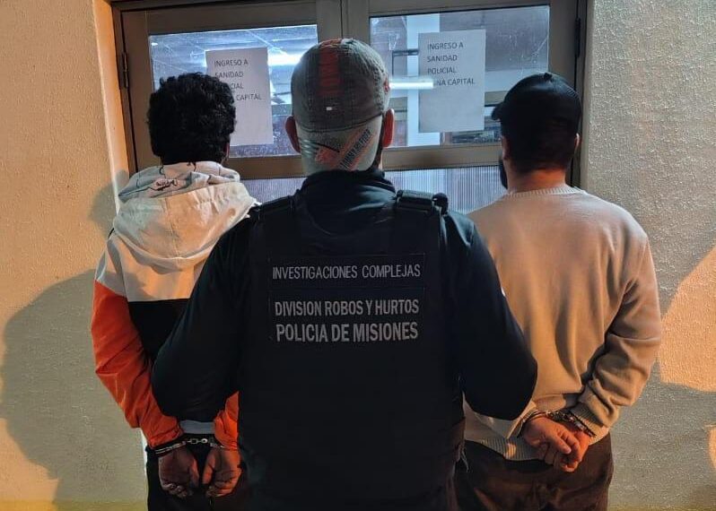 Cuatro detenidos, integrantes de una banda dedicada al robo en Posadas