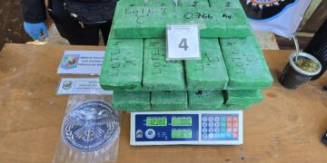 Desarticulan un búnker narco en San Javier: detienen al operador e incautan casi 50 kilos de marihuana