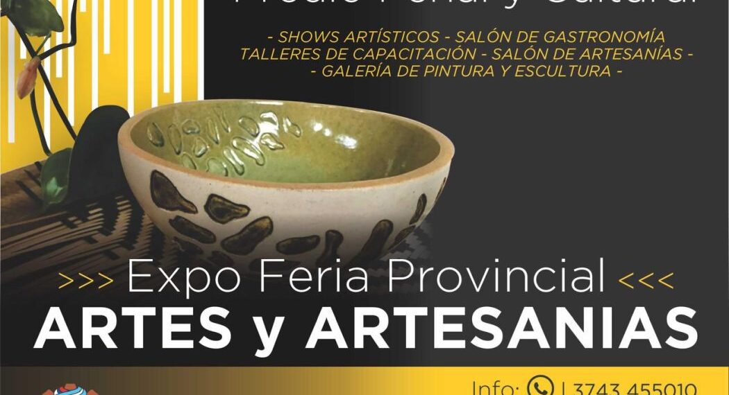 Puerto Rico: todo listo para la Expo Feria Provincial de Arte y Artesanías 2025