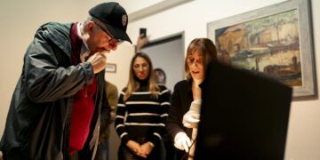 Passalacqua visitó el Museo Yaparí y recorrió el nuevo laboratorio de restauración