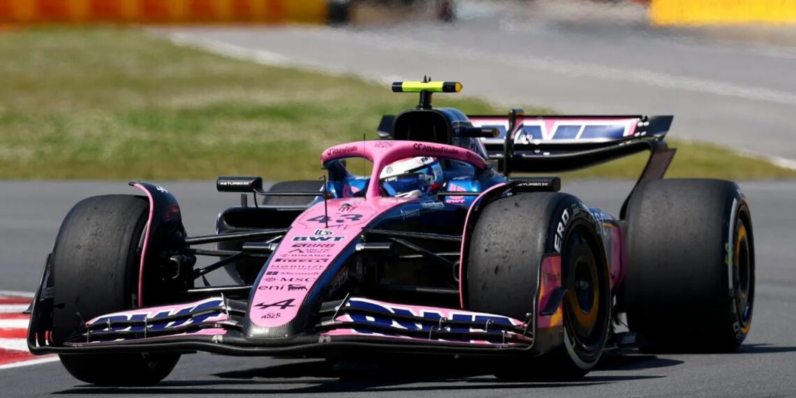 La furia de Franco Colapinto al no poder arrancar su auto en el GP de Gran Bretaña de la Fórmula 1