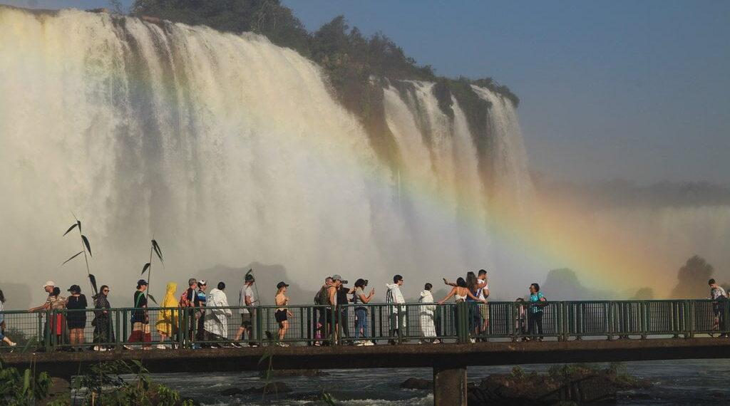 Más de 130 mil personas visitaron las Cataratas del Iguazú durante el receso invernal