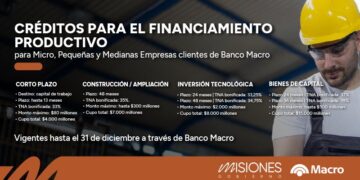 El ministro Adolfo Safrán explicó las herramientas vigentes de financiamiento a empresas a través del Banco Macro