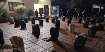 Incautan marihuana valuada en más de $1.600 millones a orillas del Paraná