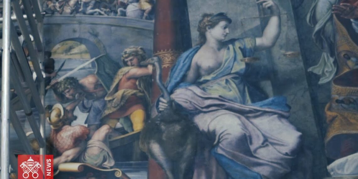 Descubren dos obras de Rafael durante una restauración en los Museos Vaticanos