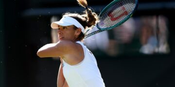 Solana Sierra logró un histórico triunfo en Wimbledon