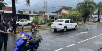 Posadas: una mujer terminó hospitalizada en una triple colisión