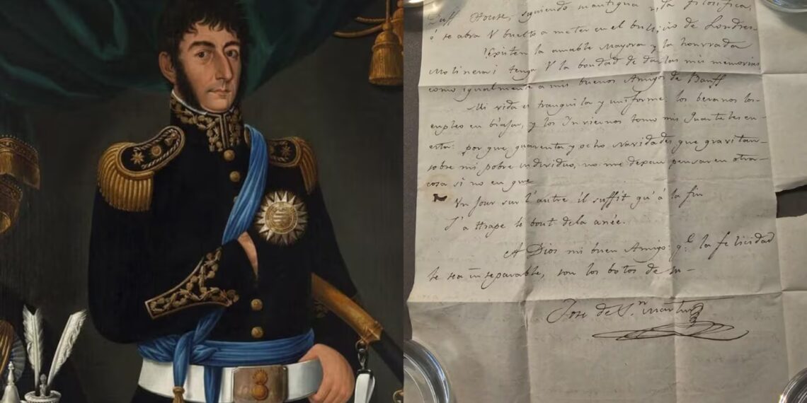 Histórico hallazgo: encontraron una carta de San Martín que revela la trama de la independencia sudamericana