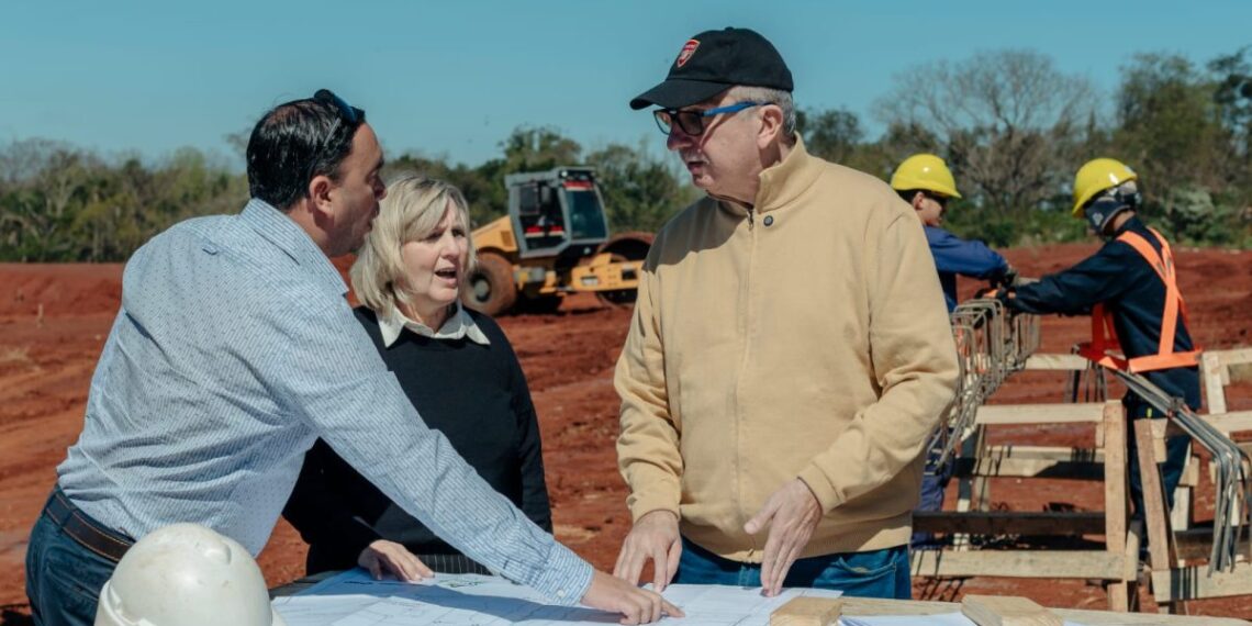 Passalacqua supervisó el plan de obras cloacales en Apóstoles