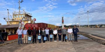 La Organización Mundial de Aduanas visitó el Puerto de Posadas y destacó su rol estratégico en el NEA