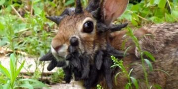 Conejos con “tentáculos” generan preocupación en Estados Unidos