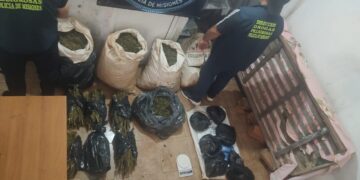 Secuestraron casi 60 kilos de marihuana tras un allanamiento en Posadas